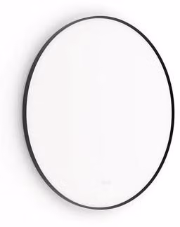 Specchio a LED, diametro 80 cm, con 2 sensori