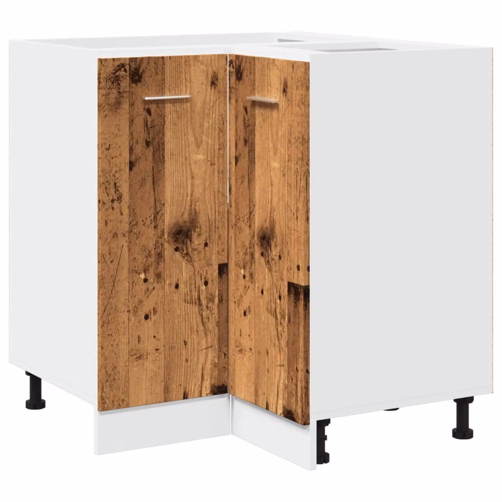 Armadietto Cucina “Lyon” Legno Antico 75,5x75,5x81,5 cm