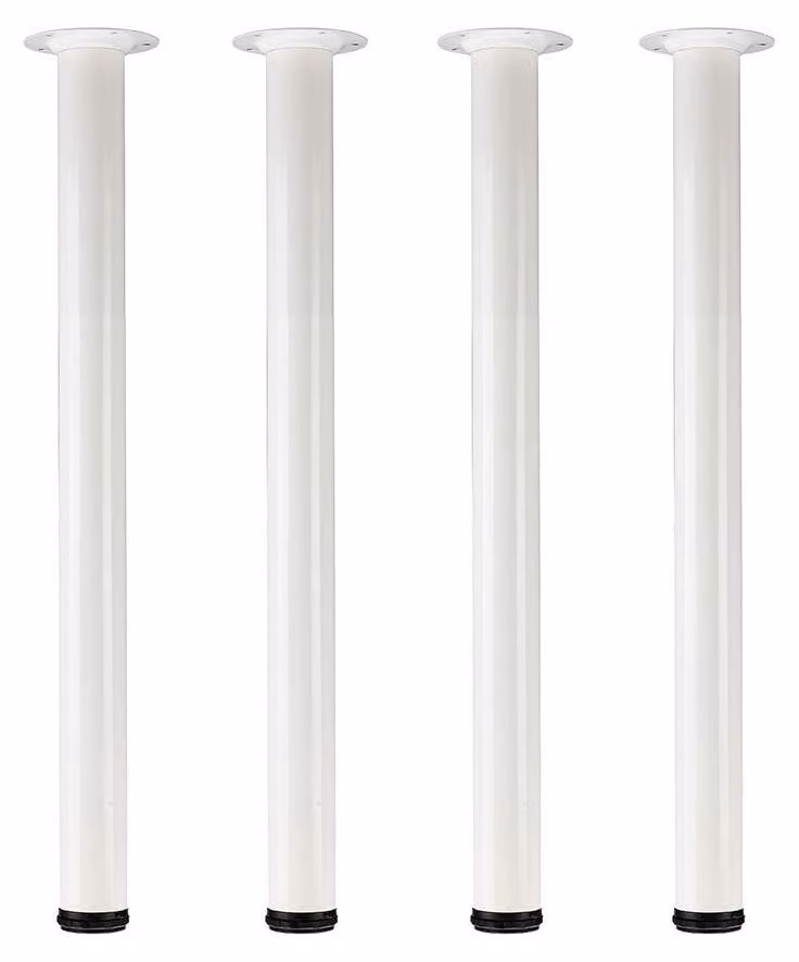 Set di 4 gambe regolabili per scrivania