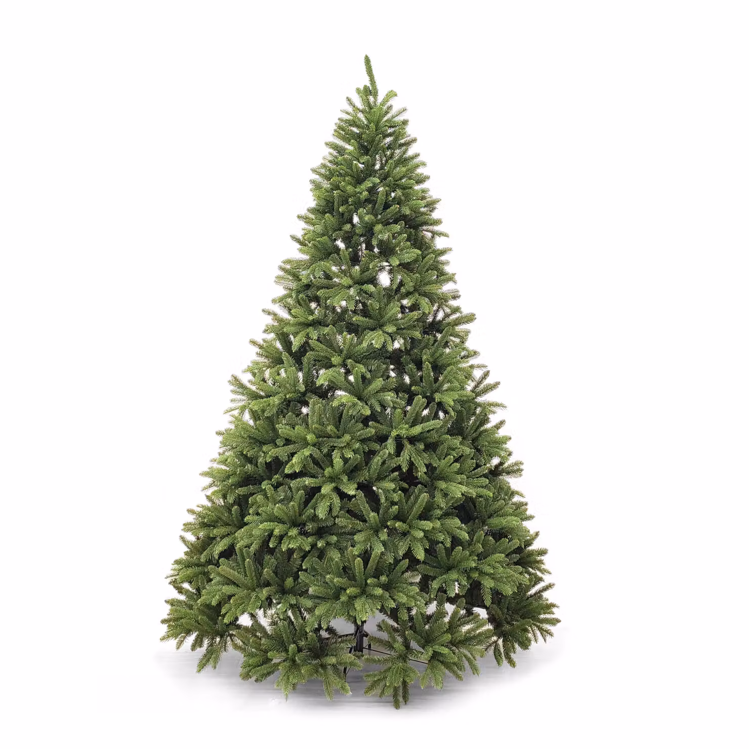 Albero di Natale Artificiale Scandinavo VESTIAMO CASA Verde H 210 cm, Diametro alla base: 142 cm – 1
