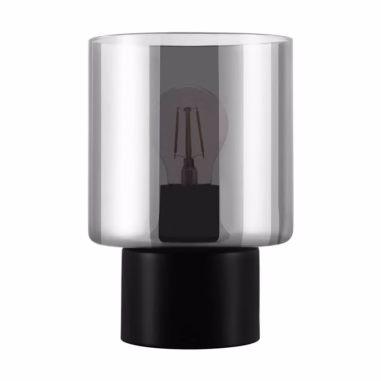 Lampada Da Scrivania Moderna Gorosiba 1 Luce Acciaio Nero