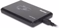 Lettore smart card RFID Tag Reader Hamlet Black HURTAG1356