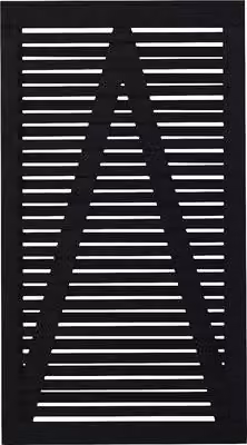 Porta Plus Osaka 100 x 180 cm RAL 9005 Nero