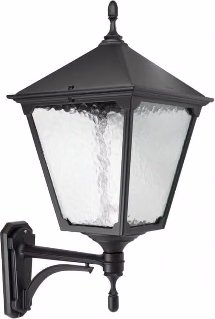 Applique da esterno SU-MA con luce verso l'alto e verso il basso, colore nero, attacco E27, protezione IP43, L: 72 cm