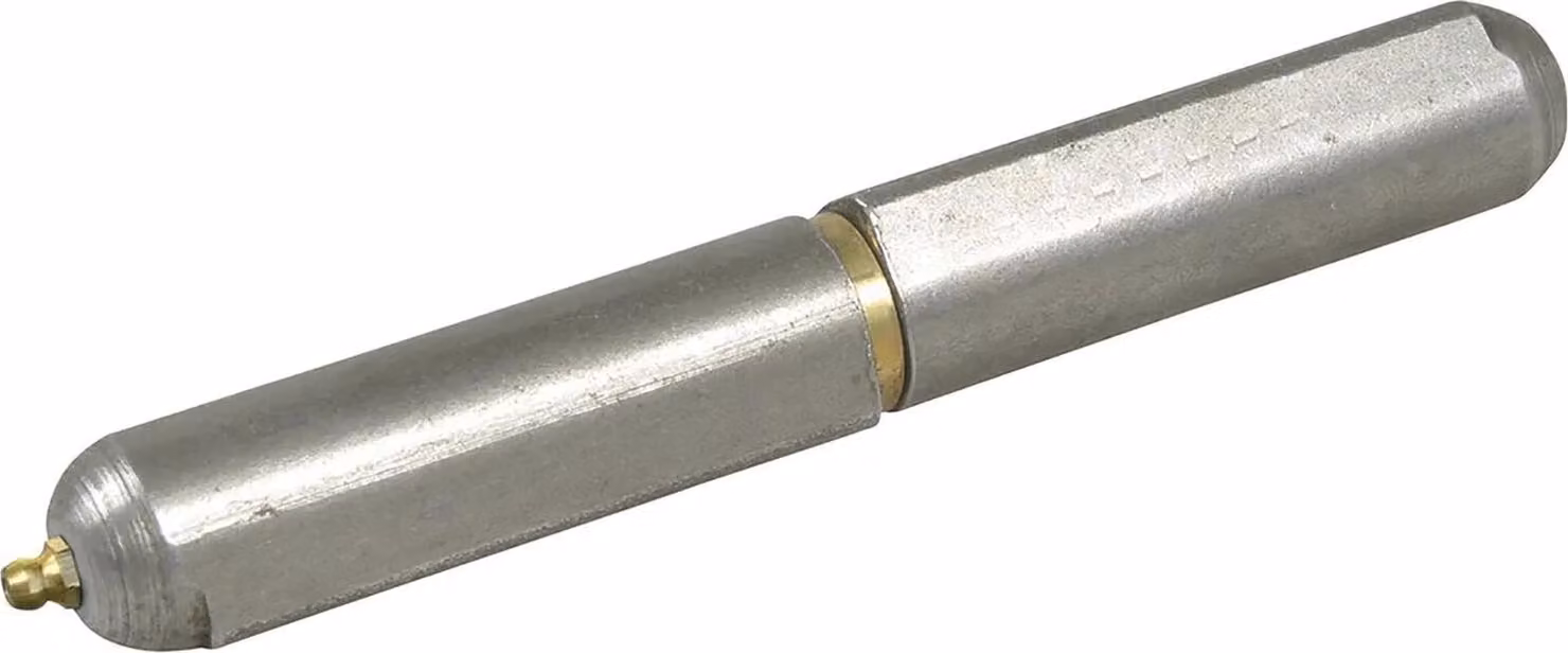 Puleggia a cinghia con ingrassatore 414/ATGN, ø 16 mm, altezza 140 mm, acciaio lucido