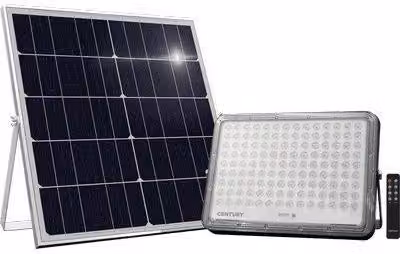 Proiettore LED Solare Century Naturale IP65 Bianco per Giardino e Parete