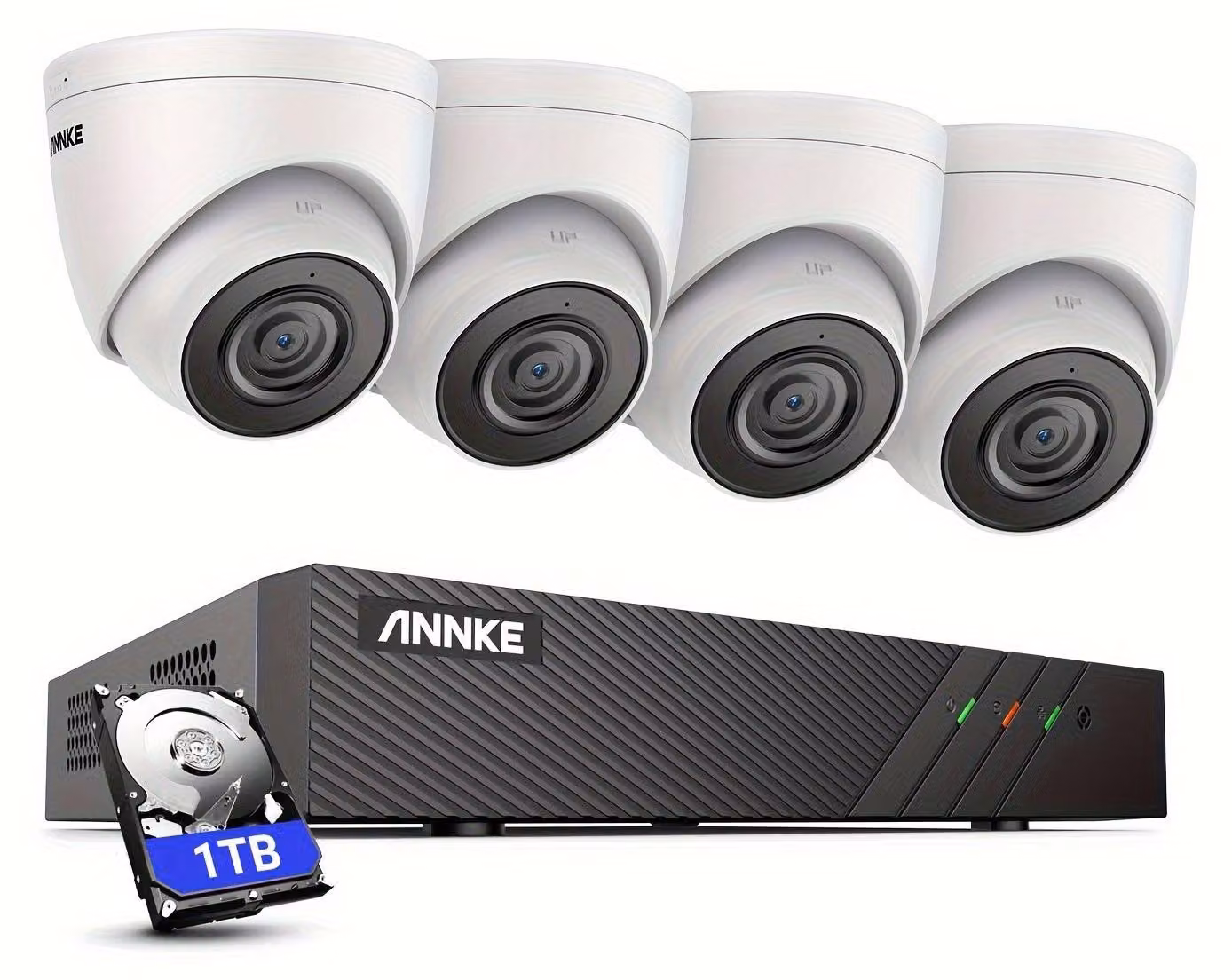 Kit di telecamere di sicurezza - Sistema di videosorveglianza - Telecamera di sicurezza - Sistema di sicurezza - Kit di telecamere IP