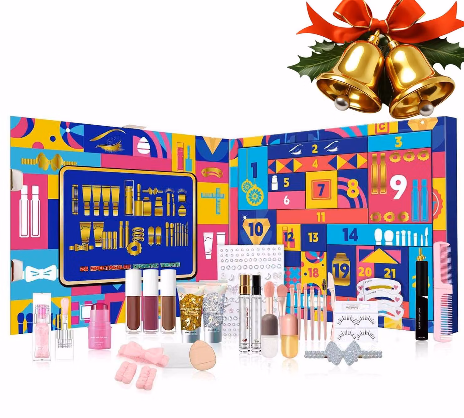 Calendario dell'Avvento 2025 con 24 prodotti di make-up