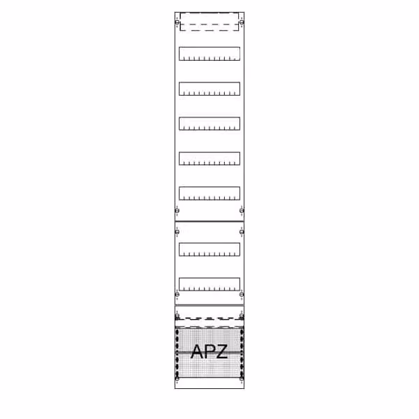 Pannello di distribuzione Striebel&John FV19A2 2CPX054008R9999