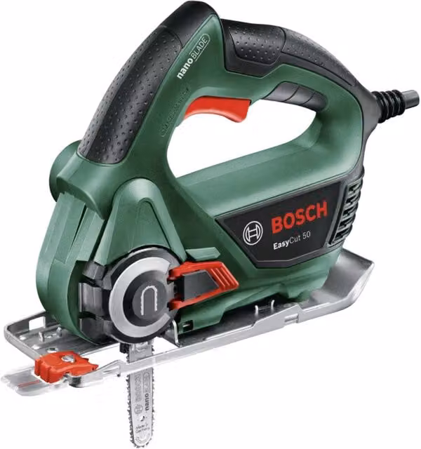 Bosch Easy Cut 50 Sega da banco da 500 W con 7800 giri/min in verde