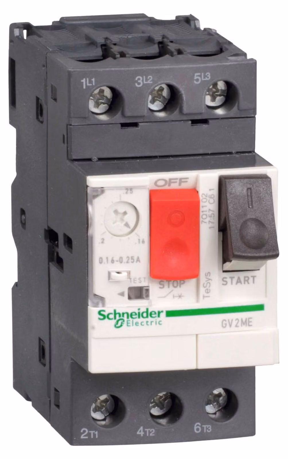 Schneider Electric Interruttore di protezione motore 2,50-4,00A GV2ME08