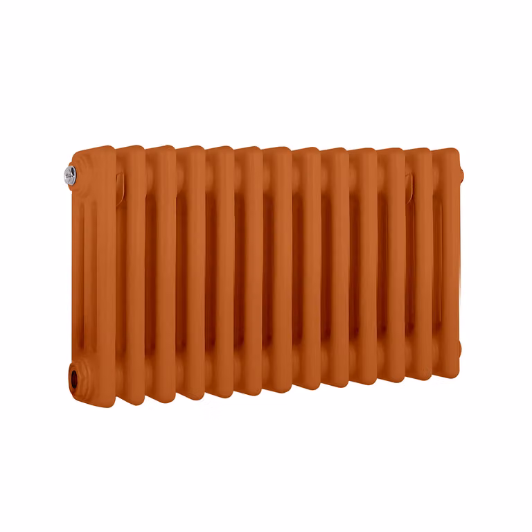 Radiatore Orizzontale a Colonne (3 Colonne) 300mm x 605mm - Arancione (Sunset Arancione) - Regent