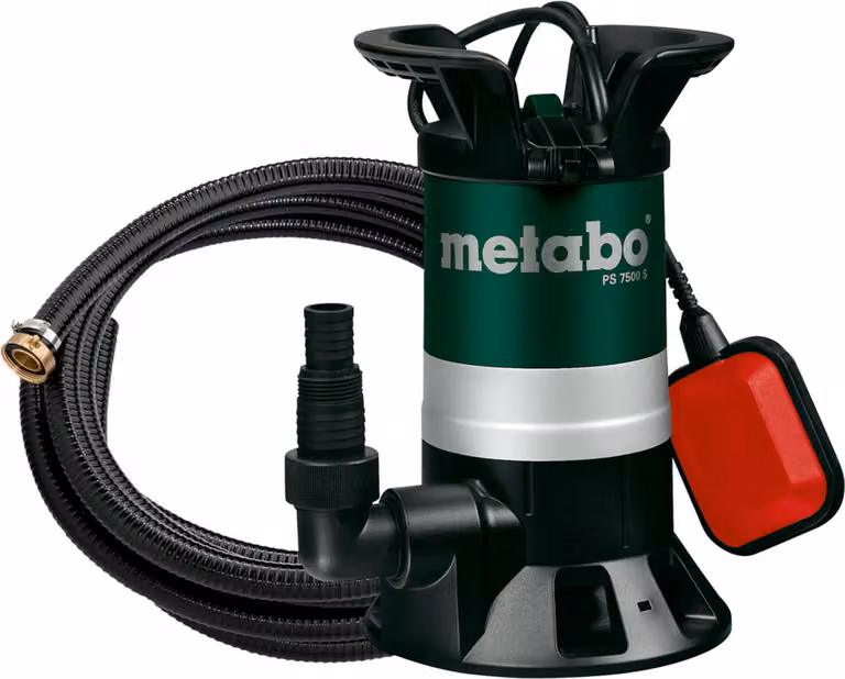 Set di pompe sommerse per acque reflue Metabo PS 7500 S, scatola di cartone, 690864000