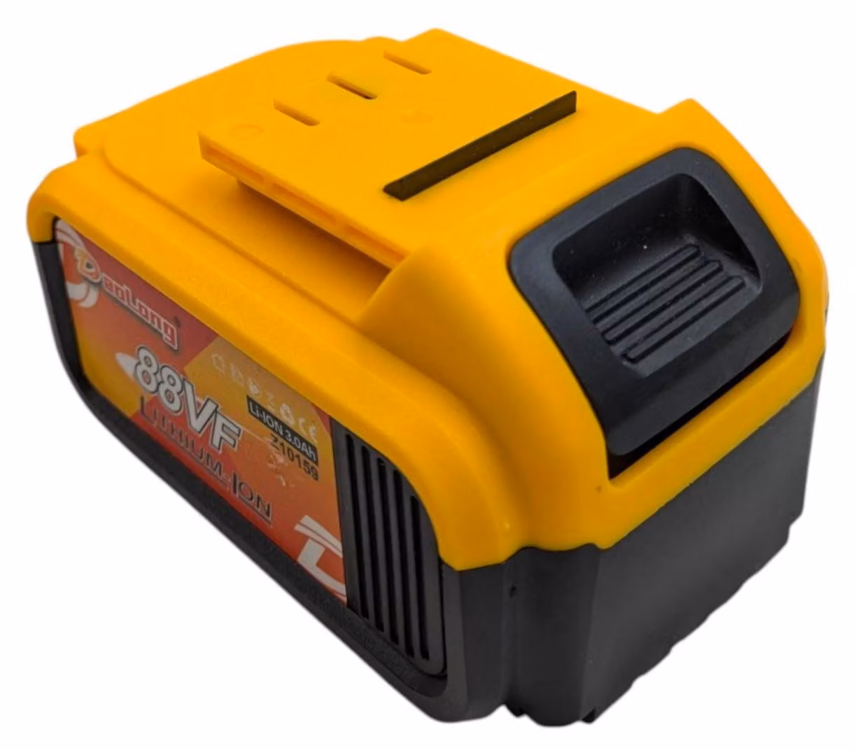 Batteria agli ioni di litio 88VF, 3,0 Ah, colore giallo, per utensili elettrici