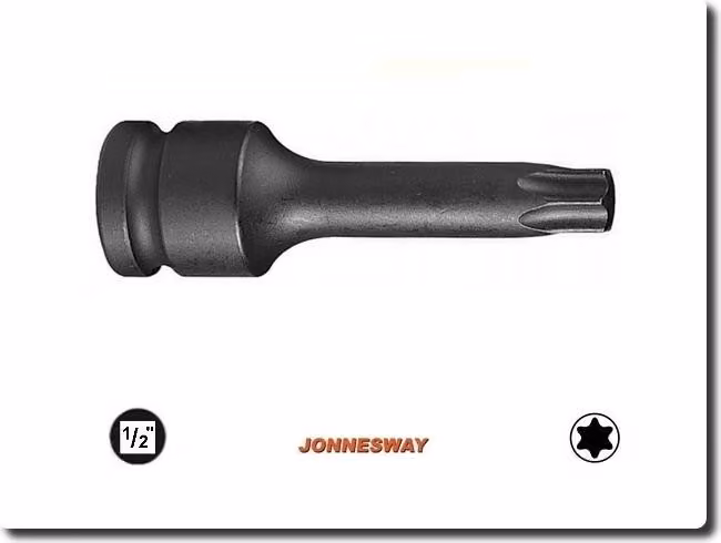 Jonnesway torx t40, chiave a percussione con gambo da 1/2"