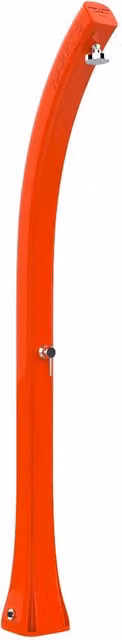 Doccia Solare da Giardino 28L Miscelatore Arkema Happy Five Arancio