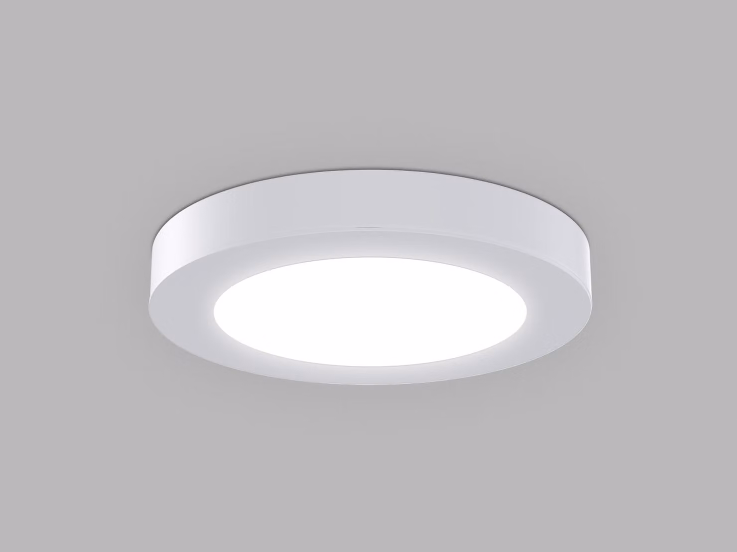 Apparecchio LED a soffitto EIKO ON IP54, Variante: EIKO ON, Ø 225 mm, 18 W, 1170 lm, bianco, 3CCT