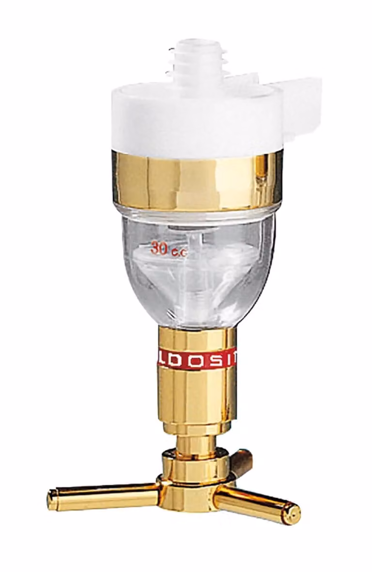 Dosatore Cc 30 Metallo Dorato