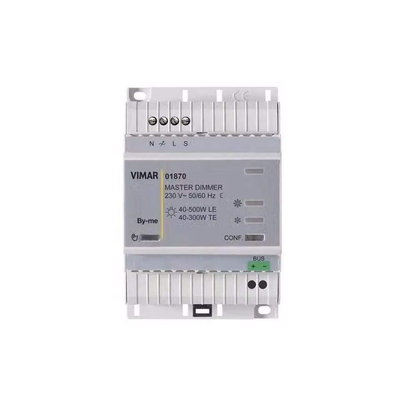 Dimmer Vimar Regolatore Master 230V Universale su guida DIN in plastica grigia – 2
