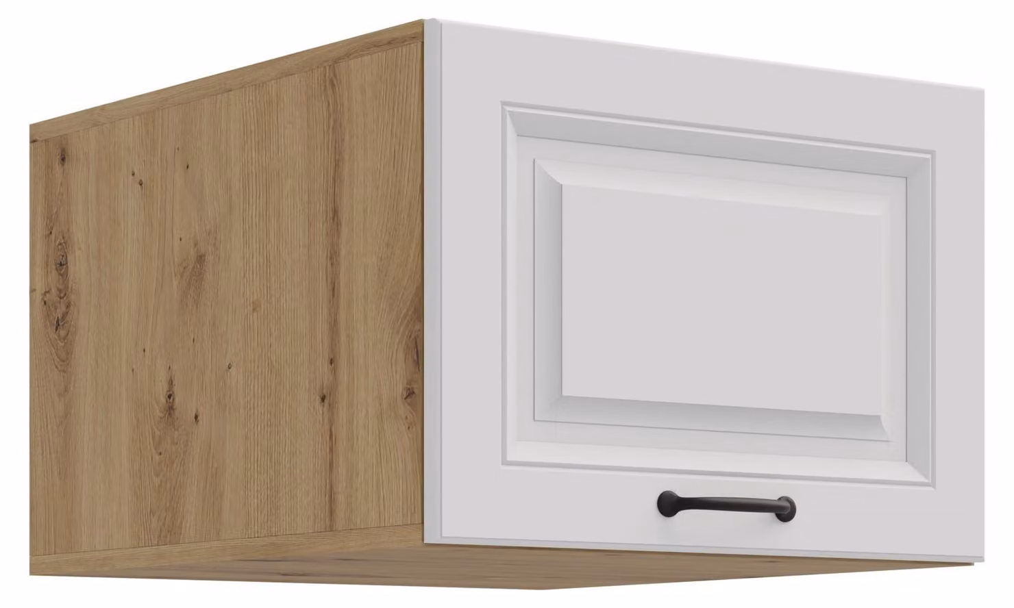 Credenza alta da 50 cm STILO Bianco + Rovere Artisan Angolo cottura Blocco cucina Cucina in stile rustico