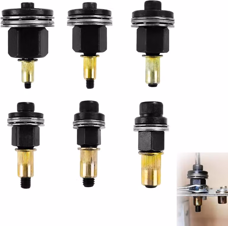 Set di utensili per dadi a incavo, 6 pezzi, da M3 a M10, per uso domestico