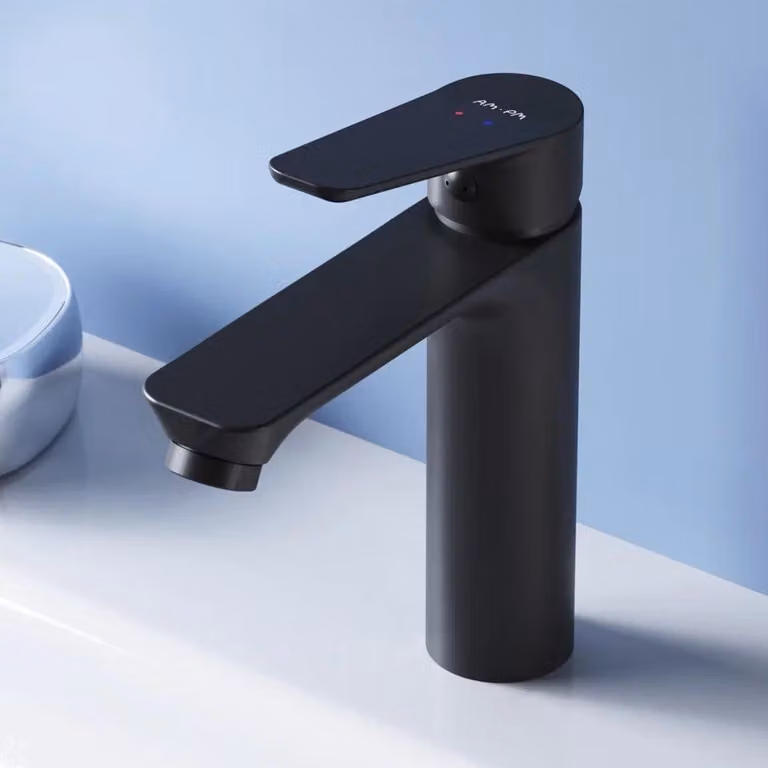 AM.PM Rubinetto da bagno Nero Miscelatore per lavabo Miscelatore da bagno Miscelatore per lavabo Miscelatore monocomando Bagno