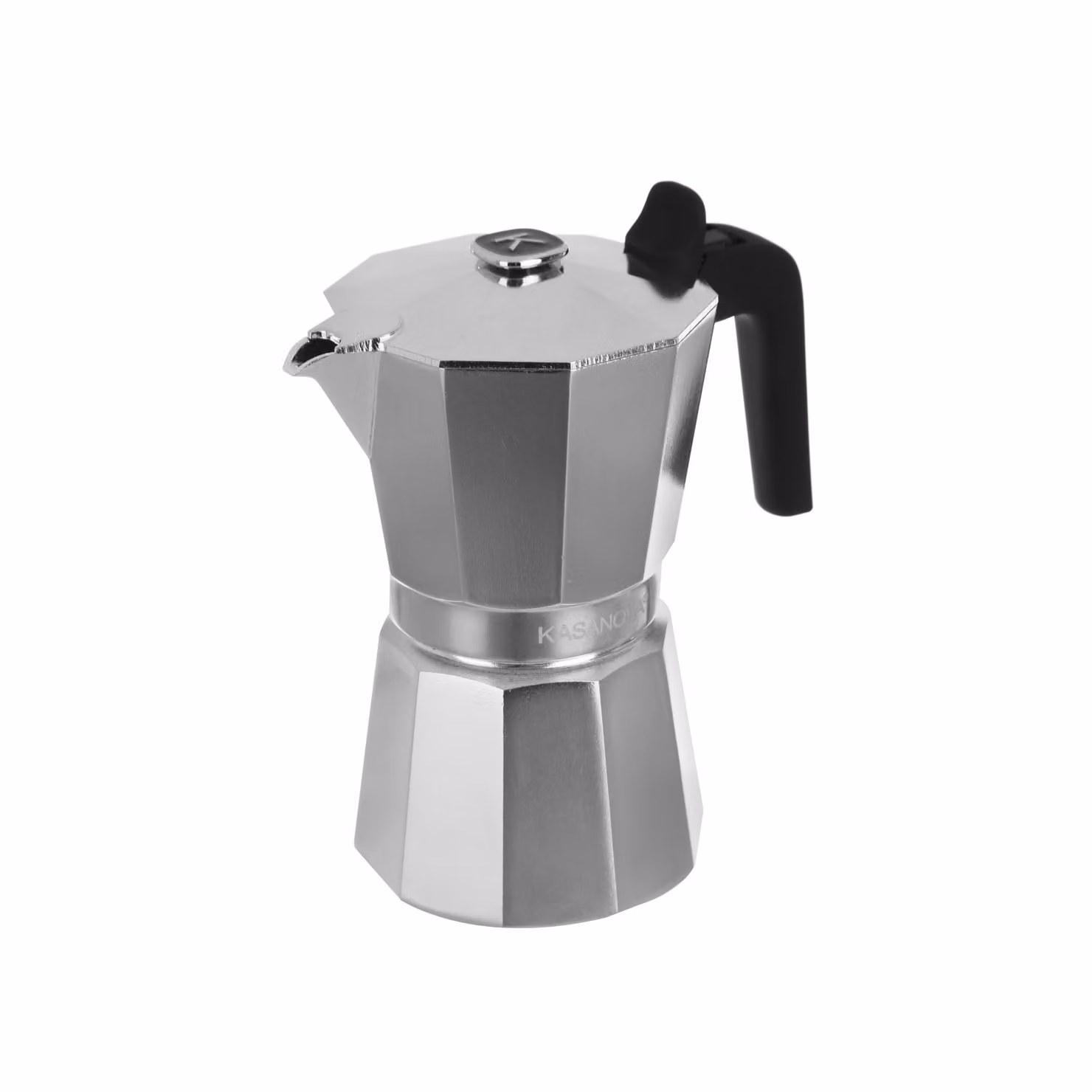 Caffettiera Kasanova Premium da 6 tazze colore silver – 2