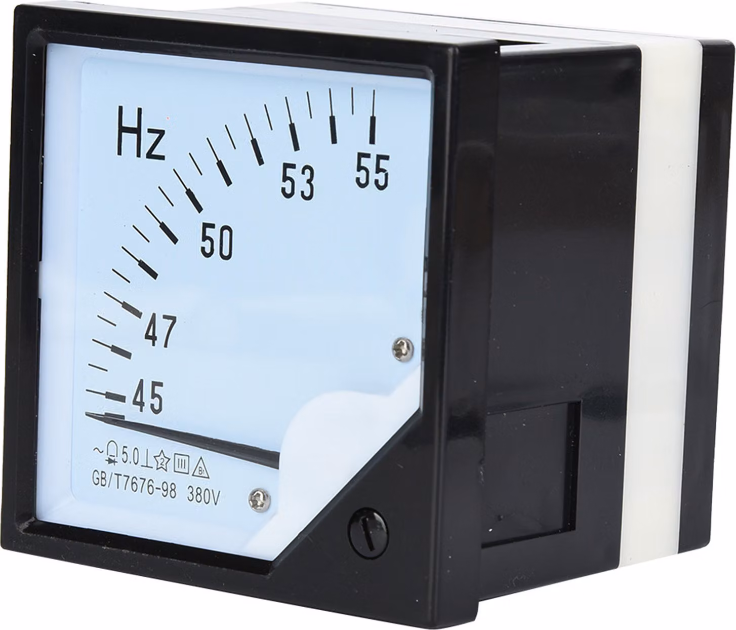 Frequenzimetro a quadro 45-55 Hz AC 380 V 1,5 Tester di frequenza ad alta precisione