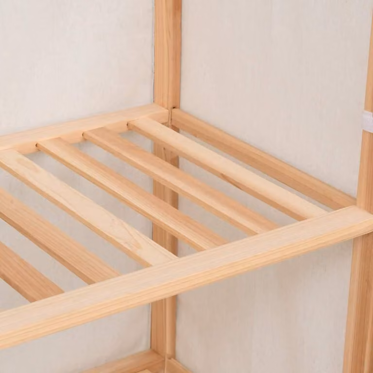 vidaXL Armadio a 3 livelli 79 x 40 x 170 cm