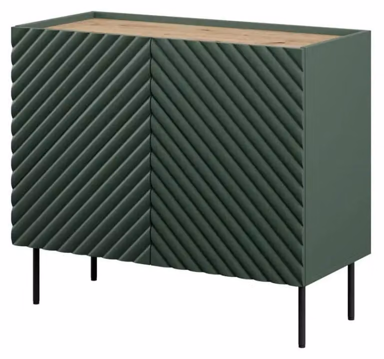 Schermo 2D ONDA 98x45xH85 verde