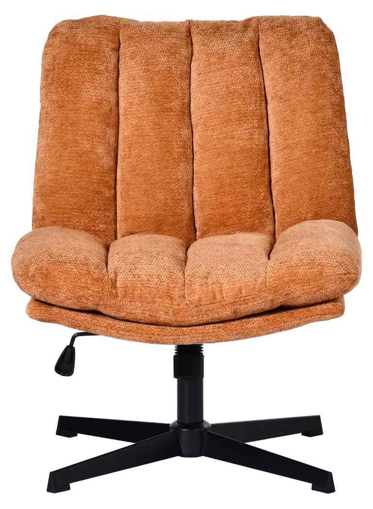 POLTRONA Cosy: poltrona girevole a 360°, ideale per il relax, con funzione basculante regolabile in altezza