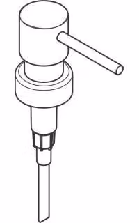 hansgrohe AddStoris pompa dispenser per lozioni in cromo