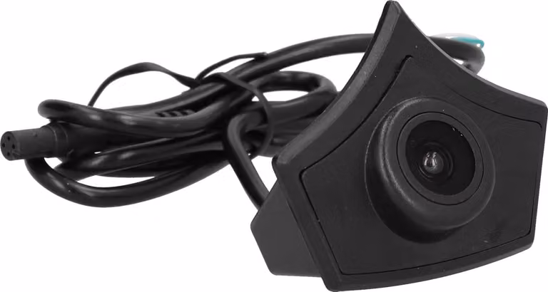 Telecamera frontale HD, supporto per logo auto, grandangolo 170°, impermeabile IP67