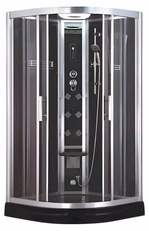 Hydromassage-Dusche Duschkabine Komfortdusche Multifunktionsdusche 120x90 cm