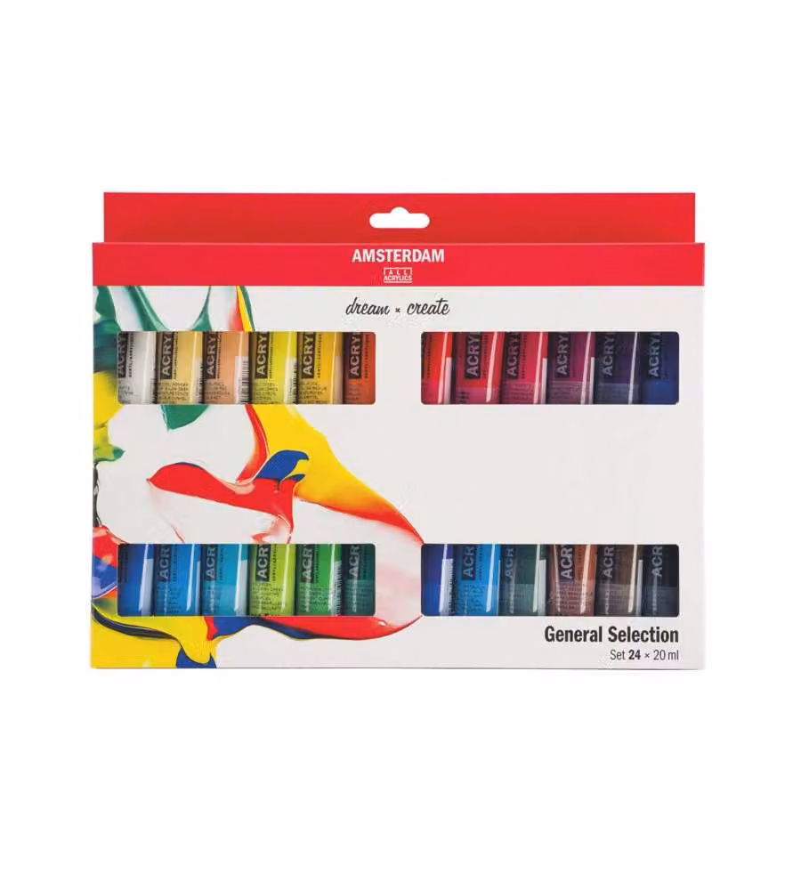 Colori acrilici set 24