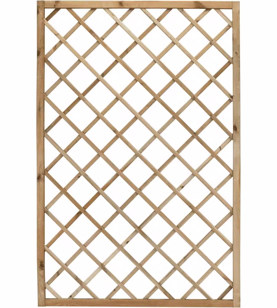 ALCE Grigliato Trendy 2 Pz 40x180 cm Foro 9x9 cm per Cornici
