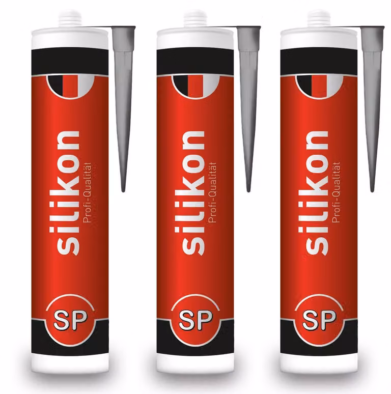 Sigillante siliconico per uso sanitario, impermeabile, ideale per bagni e cucine