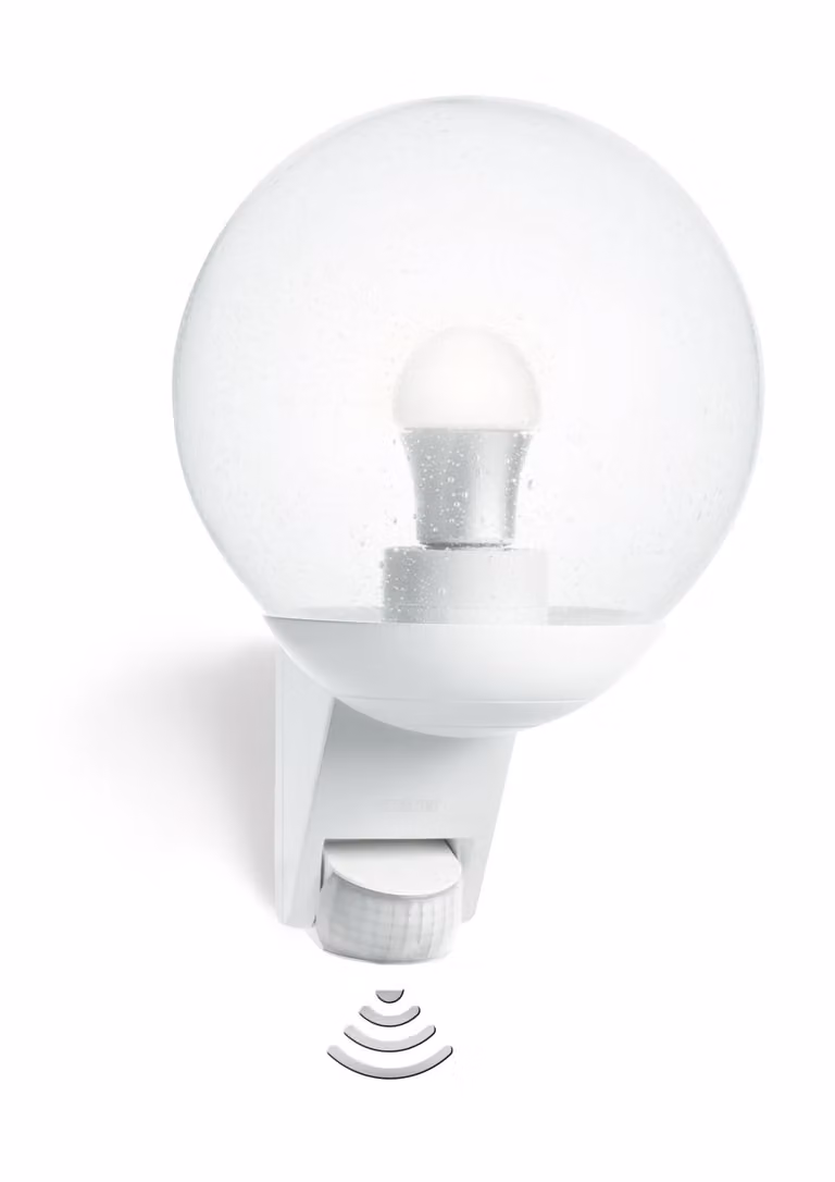 Steinel Sensor lampada da parete per esterni a 1 luce 303x215 mm L 585 S bianco