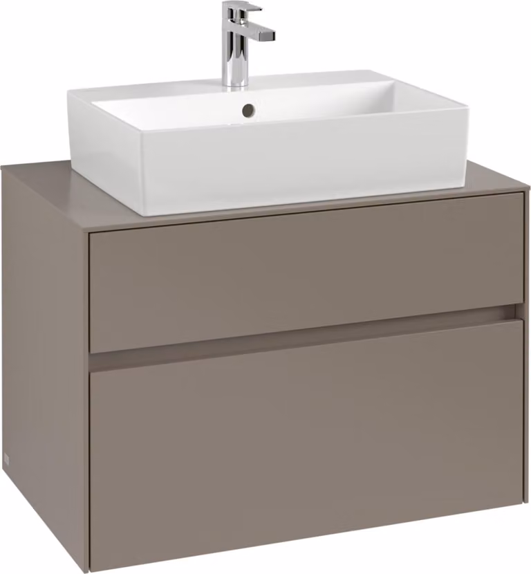 Mobiletto V&B Collaro 80x54,8x50cm, WT mi, LED 5,7 W, bla Oa