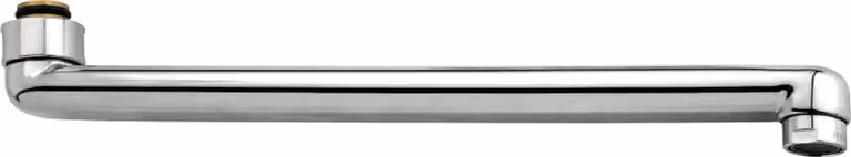 Bocca a S, angolare, 200 mm, cromo