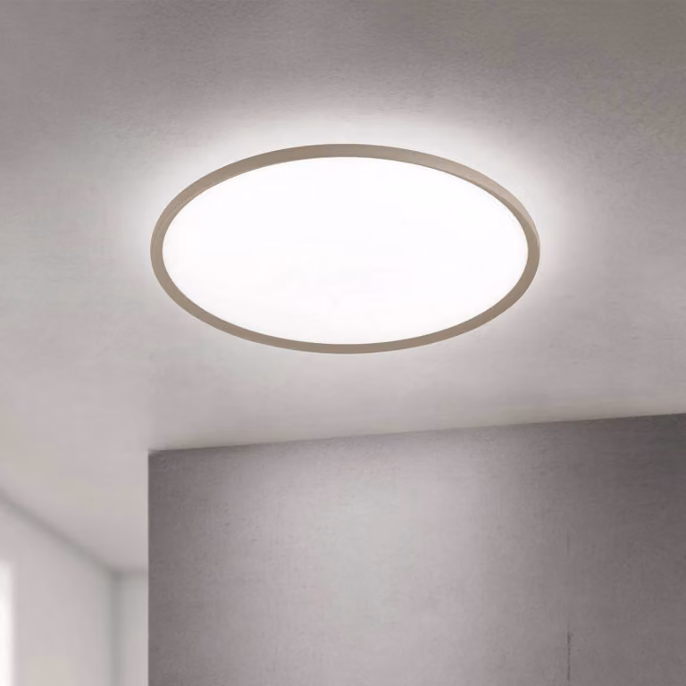 ORION Plafoniera a LED Kant, dimmerabile, Verde, Soggiorno / Sala da pranzo, Alluminio, Moderno, Plafoniera LED