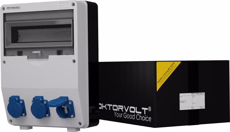 Distributore di potenza TD 3x230V franz System Doktorvolt® 9917