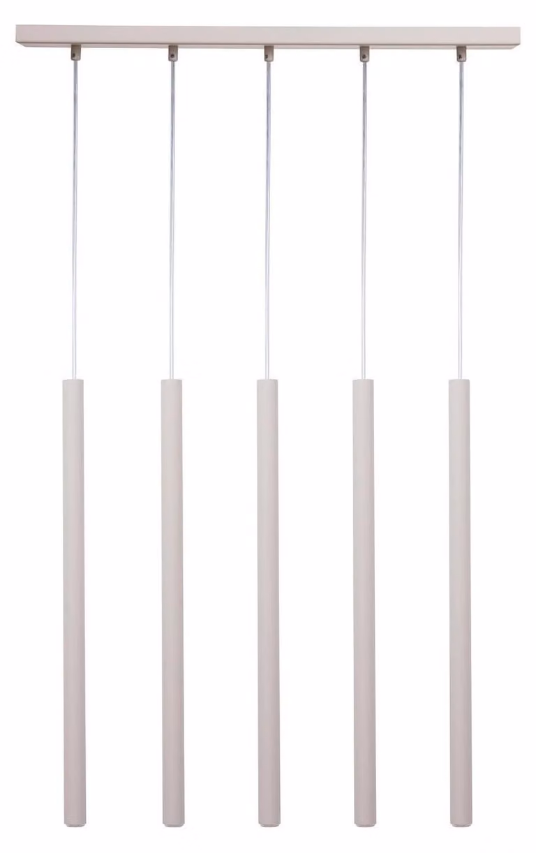Lampada a sospensione SOPEL grigio chiaro 5xG9x3W in metallo, dimensioni: 80x60x5 cm, IP20, Sigma Lighting