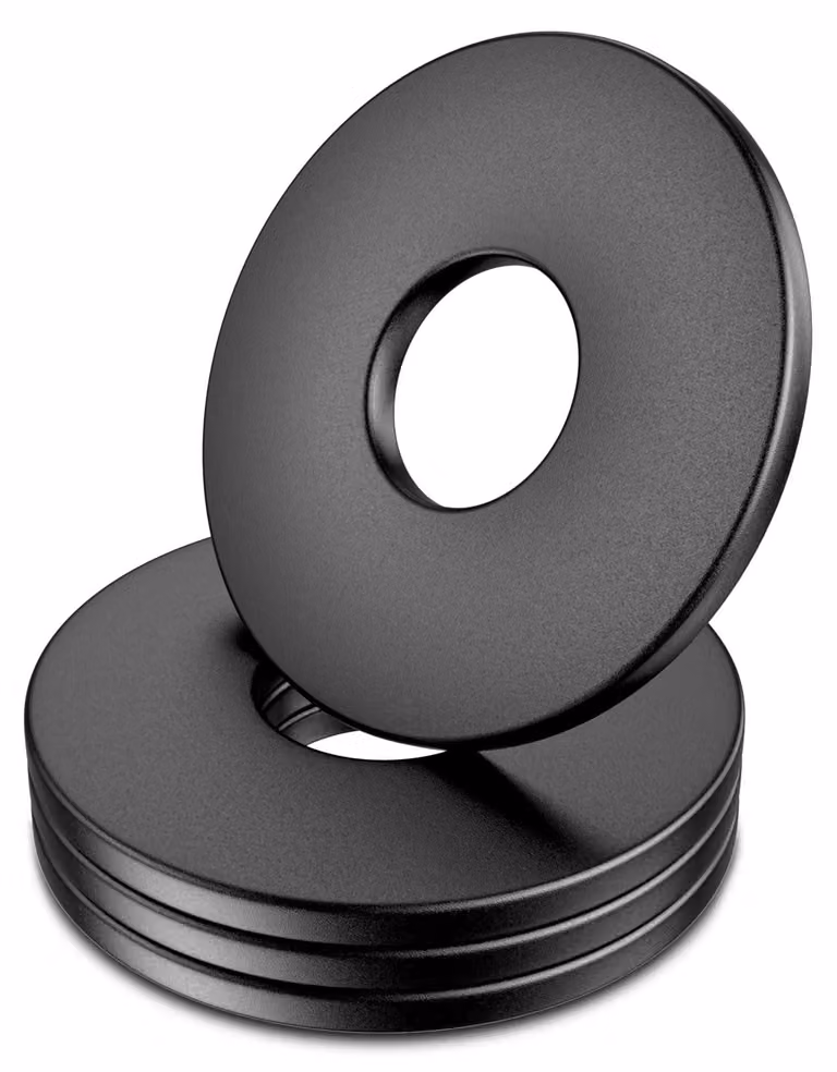 Guarnizioni a rondella M6, 30 pezzi, nere, M6 x 18 mm, per carrozzeria