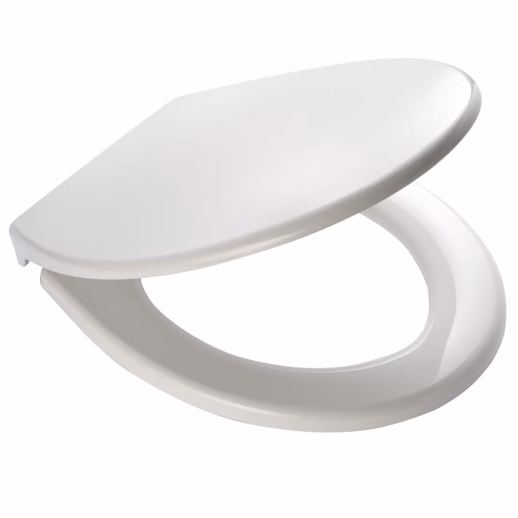ridder 02101101 miami sedile wc con sistema di chiusura, in poli