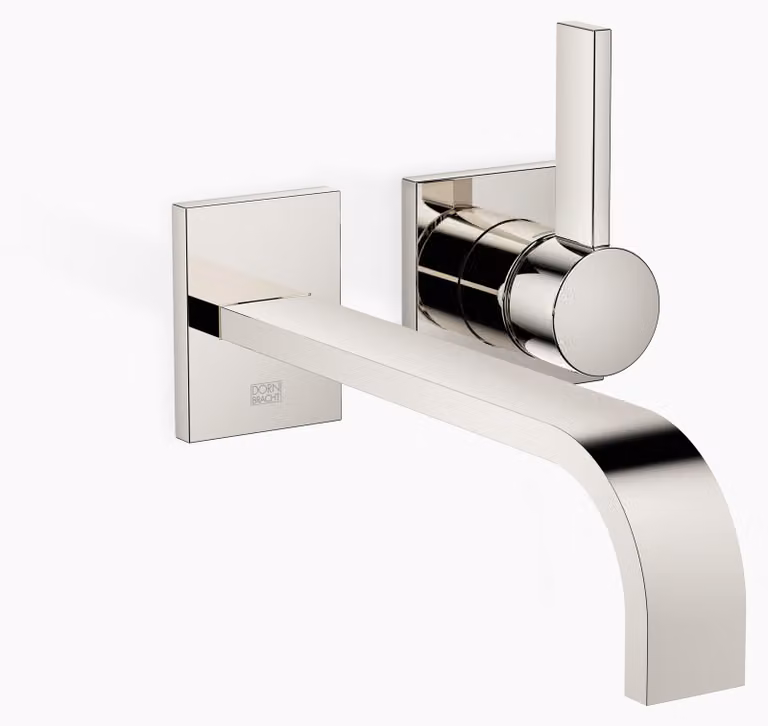 Dornbracht MEM Mitigeur monocommandé mural pour lavabos sans vidage, saillie 247mm, 36862782-08, 36862782-08