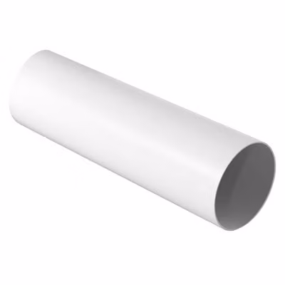 Tubo cappa tondo per sistema di aerazione canalizzata bianco FIRST D10x150 cm