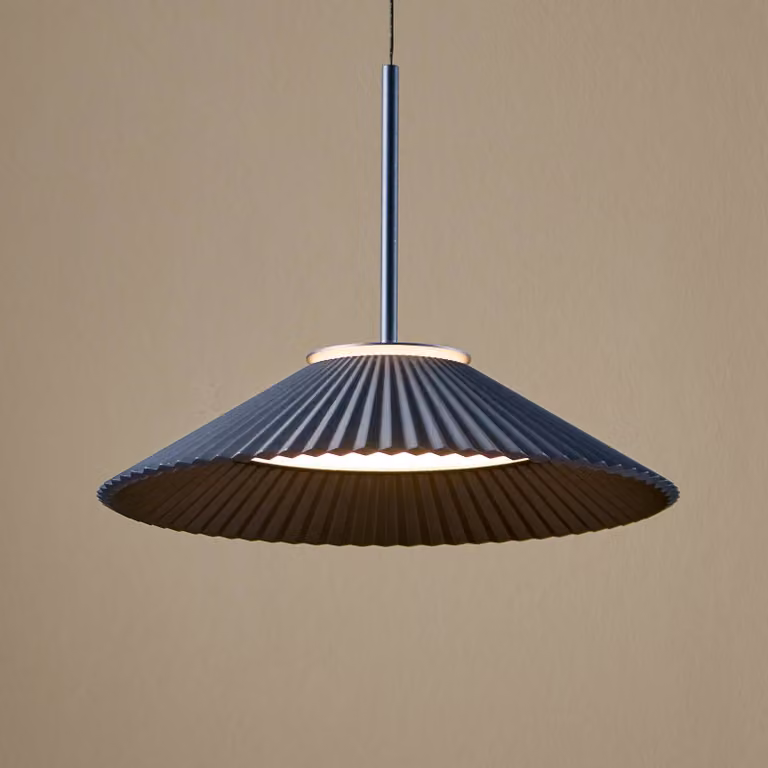 LOOM DESIGN Lampada a sospensione Ballerina, dimmerabile, Blu, Soggiorno / Sala da pranzo, Alluminio, Moderno, Lampada a sospensione
