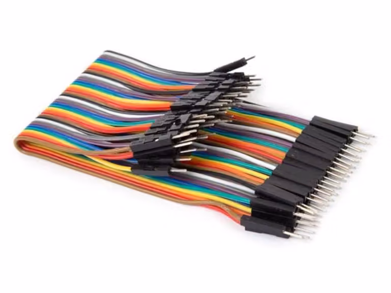 Cavo ponticello maschio-maschio da 40 pin 15 cm (cavo piatto)