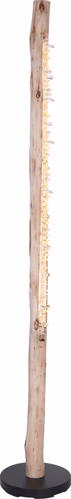 Globo Lighting lampada da terra in metallo nero opaco, LED